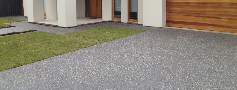 exposed aggregate driveways Brisbane