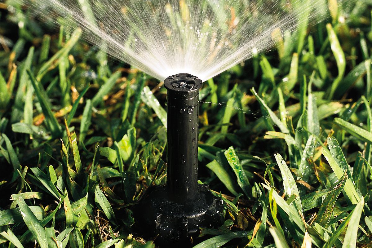 in-ground sprinkler system