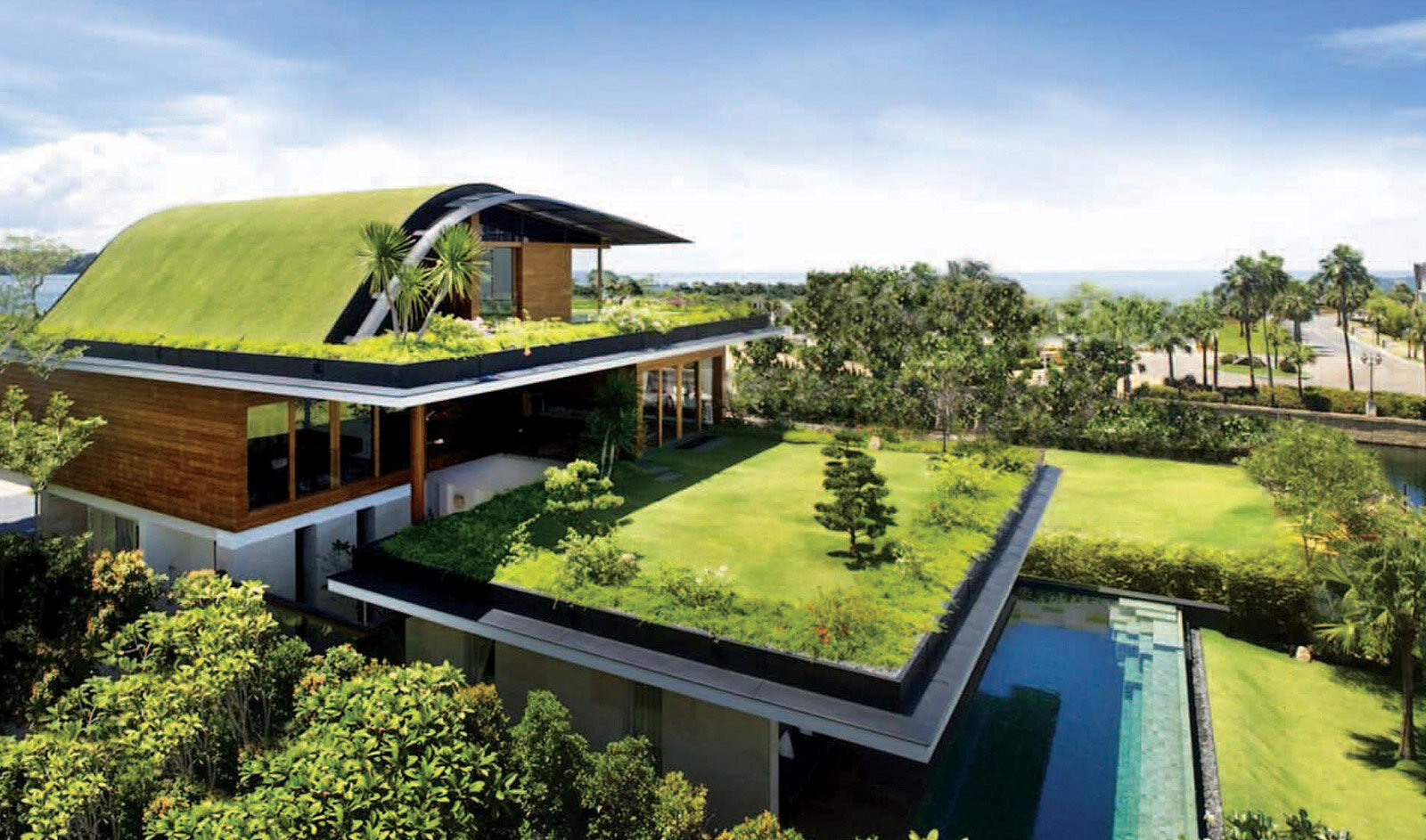 A Green Roof Has a Variety of Advantages