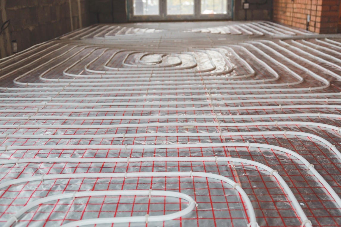 under floor heating