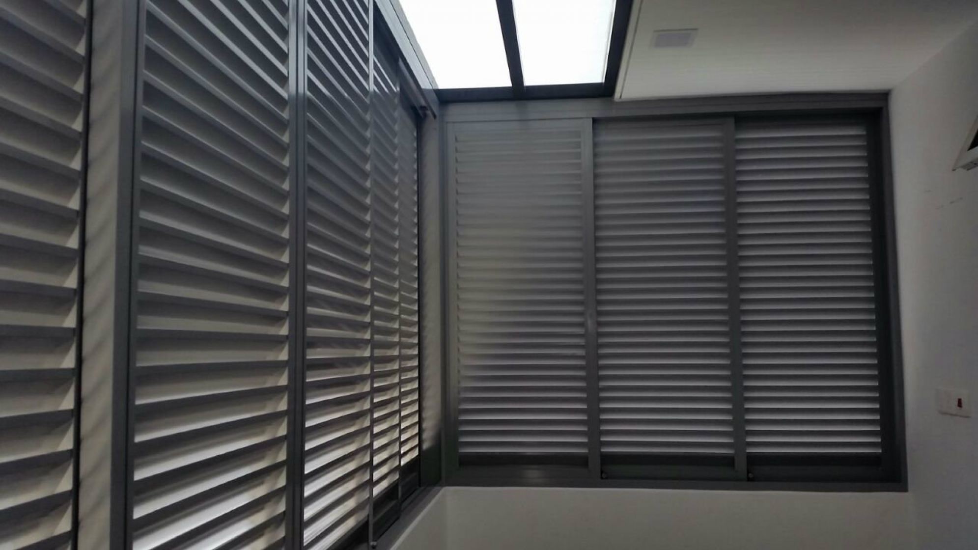 Aluminium louvers