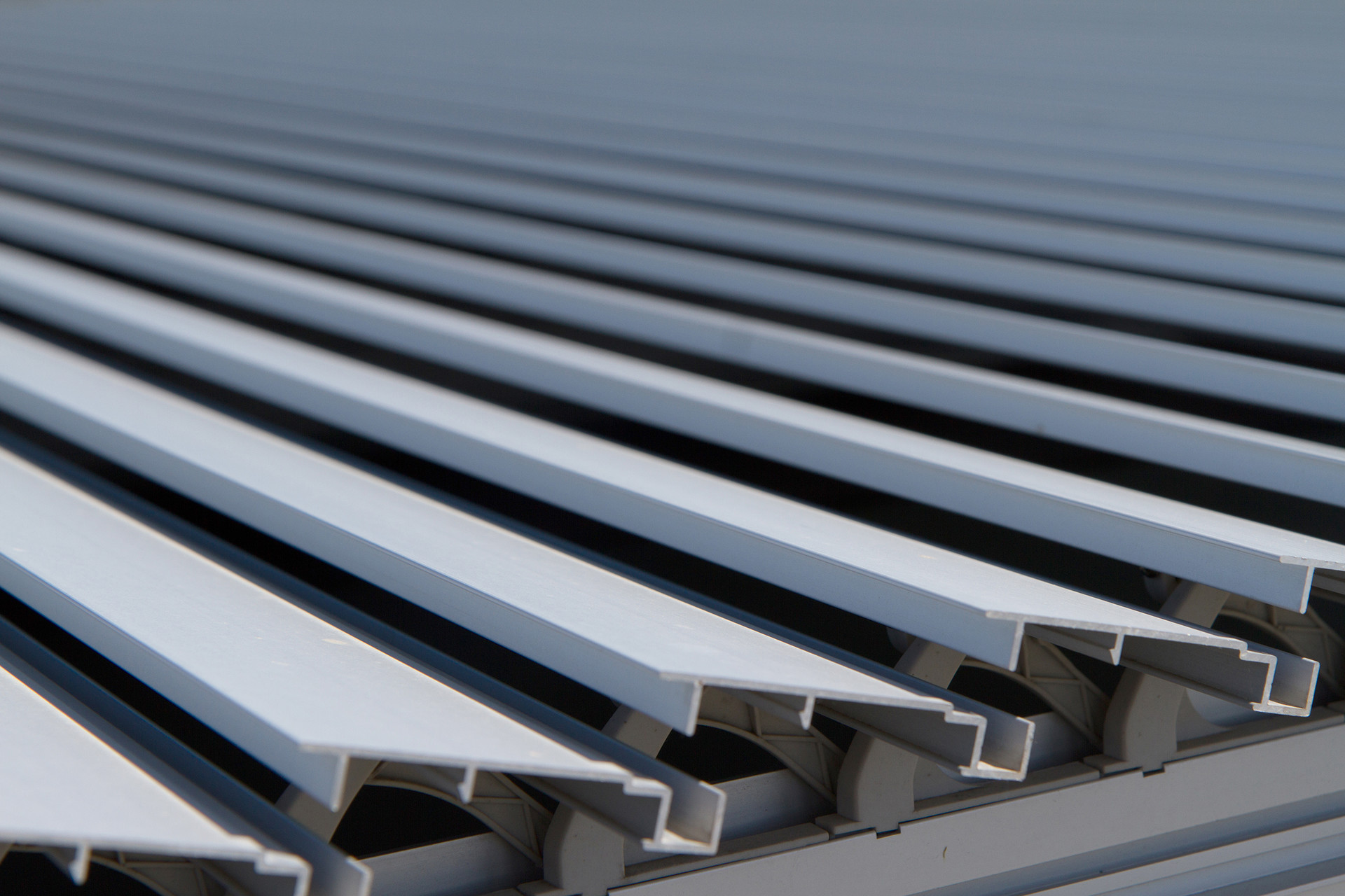 Aluminium louvers