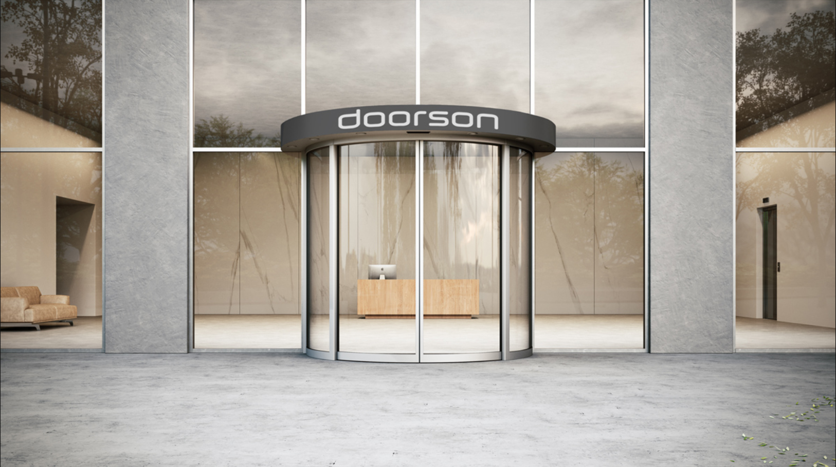 Automatic Curved Doors