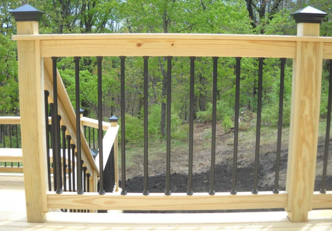 Ultimate Guide To Wood Deck Railings Materials And Types 